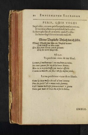 Perii, Quia Volui.