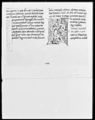Expositio psalmorum Aurelii Augustini — Initiale N(ostis), Folio 64verso