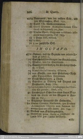 [Libri] In Octavo