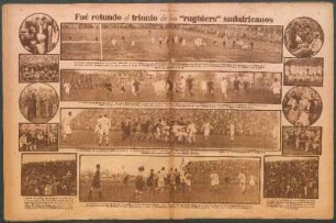 Fué rotundo el triunfo de los "rugbiers" sudafricanos [Fotografías]