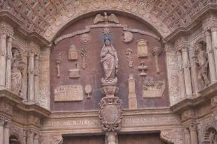 Hauptportal der Kathedrale von Palma