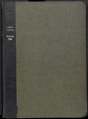 Zugangsverzeichnis Geschenke 1936 : 24. April 1936 bis 31. März 1937