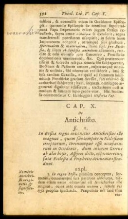 Cap. X. De Antichristo.