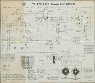 Schaltbild: Gavotte 7063 W