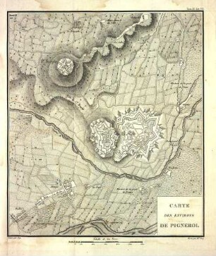 Carte Des Environs De Pignerol