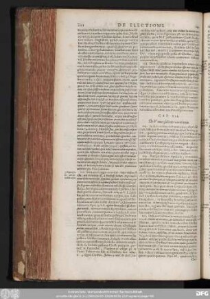 Cap. VII. De Universalitate vocationis.