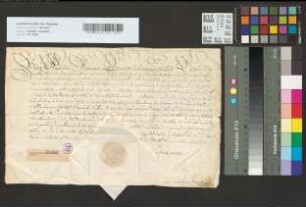 Bestallung des Johann Peter Reidern zum Schultheißen zu Andernach.