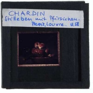 Chardin, Korb mit Pfirsichen