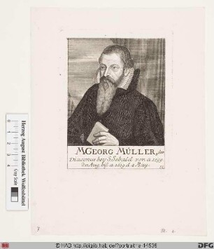 Bildnis Georg Müller d. Ä.