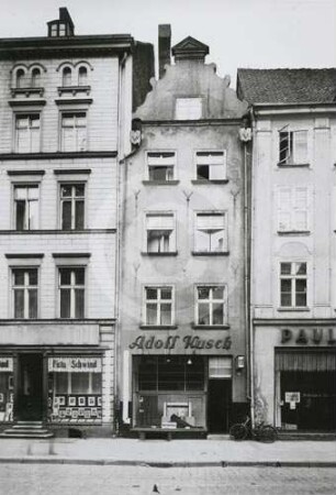 Fassade des Bürgerhauses Wilhelmstrasse 17 in Elbing