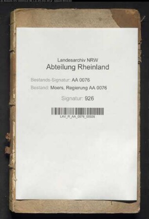 Konstitutions- und Verhörprotokolle