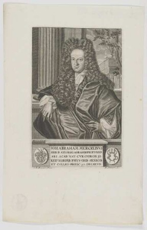 Bildnis des Ioh. Abraham Mercklinvs