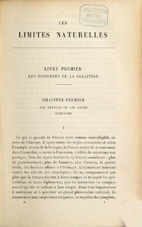 L' Europe et la Révolution Française, 4. Les limites naturelles : 1794 - 1795