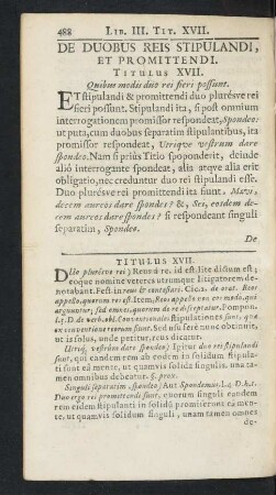 Titulus XVII.
