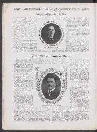Señor Carlos Francisco Biocca