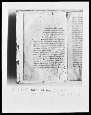 Augustinus, Contra Faustum Manichaeum — Initiale F (austus), Folio 1 verso