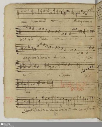 Gallus, Iacobus: Quam dilecta tabernacula