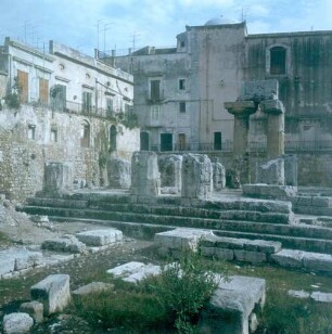 Sizilien. Syrakus. Apollontempel oder Apollon- und Artemistempel