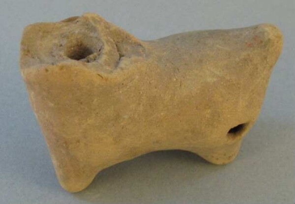 Fragment de pipe en terre cuite