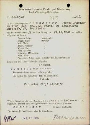 Schneider, Joseph