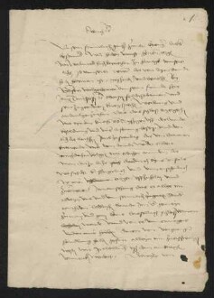 Schriftwechsel des Deutschmeisters Dietrich von Cleen und dessen Nachfolger Walther von Cronberg, Teil II: 15. Juni 1525 - 4. März 1528