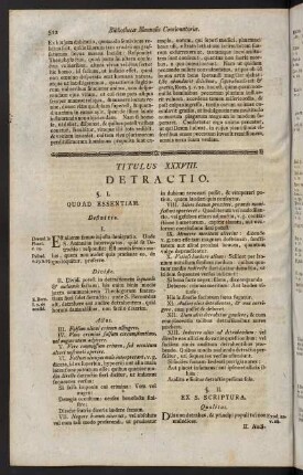 512-528, XXXVIII. Detractio