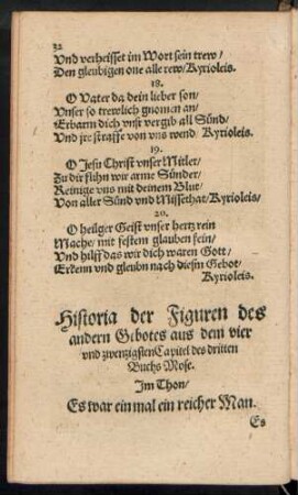 Historia der Figuren des andern Gebotes ...