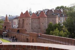 Stadtmauer, Warschau, Polen