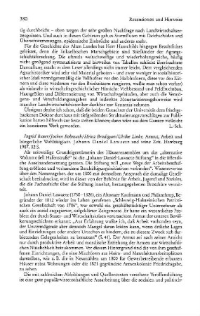 Bauer, Ingrid ; Bohnsack, Jochen; Brüdigam, Heinz; ... :: Armut, Arbeit und bürgerliche Wohltätigkeit, Johann Daniel Lawaetz und seine Zeit : Hamburg, 1987
