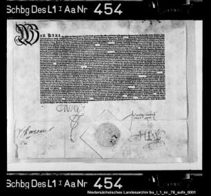 Kaiserliche Warnung vor Hilfeleistungen für den geächteten Markgrafen Albrecht Alkibiades von Brandenburg-Kulmbach