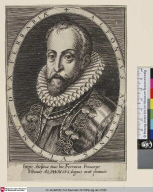 [Alfonso I. Herzog von Ferarra; Alfonso I. Duke of Ferarra]