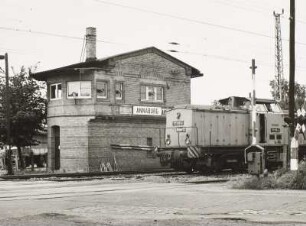 Annaburg Bahnhof, Stellwerk