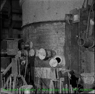 Montage der Thermischen Säule im Forschungsreaktor 2 (FR 2)