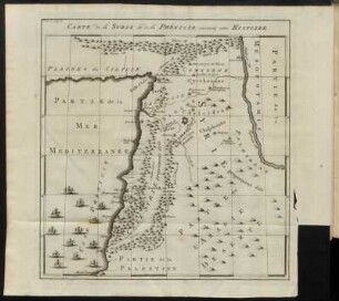 Tom. 2. pag. 1. Carte de la Syrie et de la Phénicle, suivant cette Histoire.