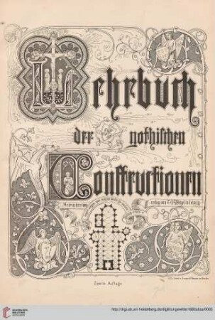 Atlas: Lehrbuch der gothischen Constructionen