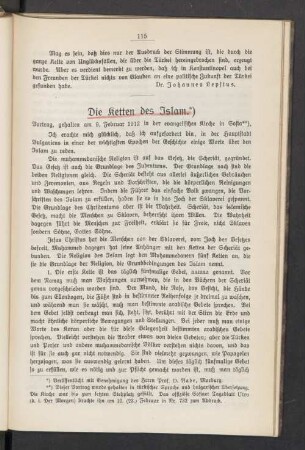 Die Ketten des Islam