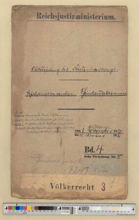 Besatzungskonvention.- Rheinlandabkommen: Bd. 4