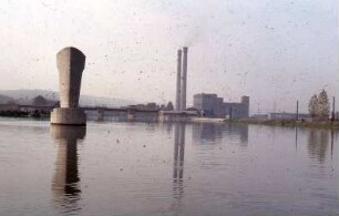 Deizisau, Plastik, flussabwärts