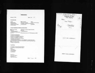 Untersuchungsakten -Sonderheft Heinrich Tillessen