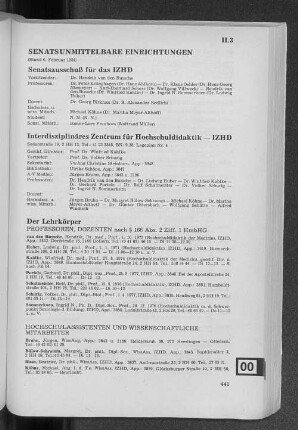 Interdisziplinäres Zentrum für Hochschuldidaktik - IZHD