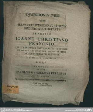 Quaestiones Iuris