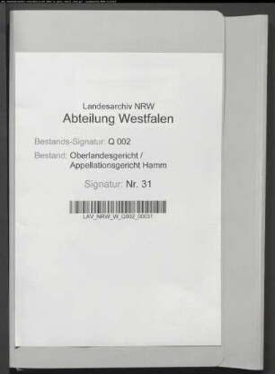Kanzleiverwaltung bei den Untergerichten