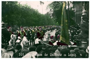 500-jähr. Jubiläum der Universität zu Leipzig [500 jähr. Jubiläum der Universität zu Leipzig]