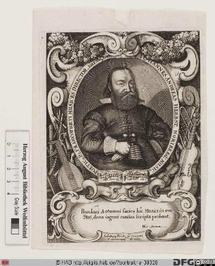 Bildnis Johann Andreas Herbst (lat. Autumnus)