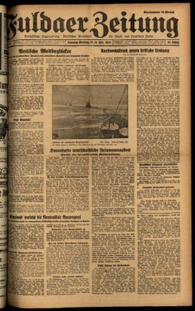 Ausgabe vom Samstag, den 17. Februar 1940.
