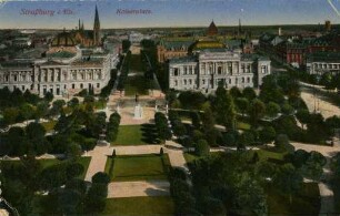 Der Kaiserplatz in Straßburg