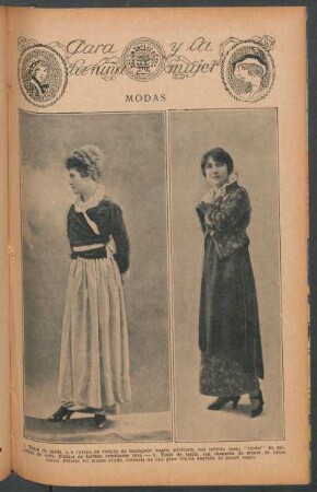 Modas - [Fotografías] : Para la niña y la mujer