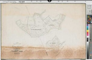Hemmerde (Unna), Frömern (Fröndenberg), Bausenhagen (Fröndenberg), Fröndenberg (Fröndenberg), Teilung der Waldparzellen Schelk, Bl. 7 Reinkarte