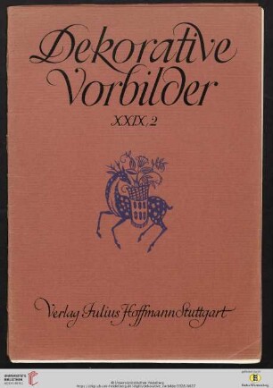 XXIX. Jahrgang - Zweites Heft