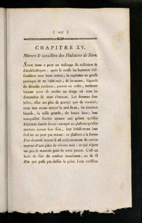 107-110, Chapitre XV
